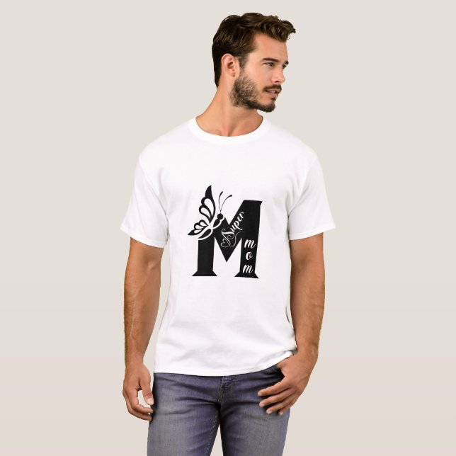 Muttertag T-Shirt | Super Mama | Muttertagsgeschen (Vorne ganz)