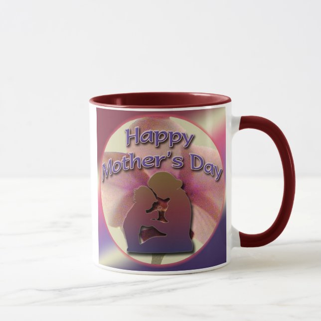 Muttertag, Tasse. Tasse (Rechts)