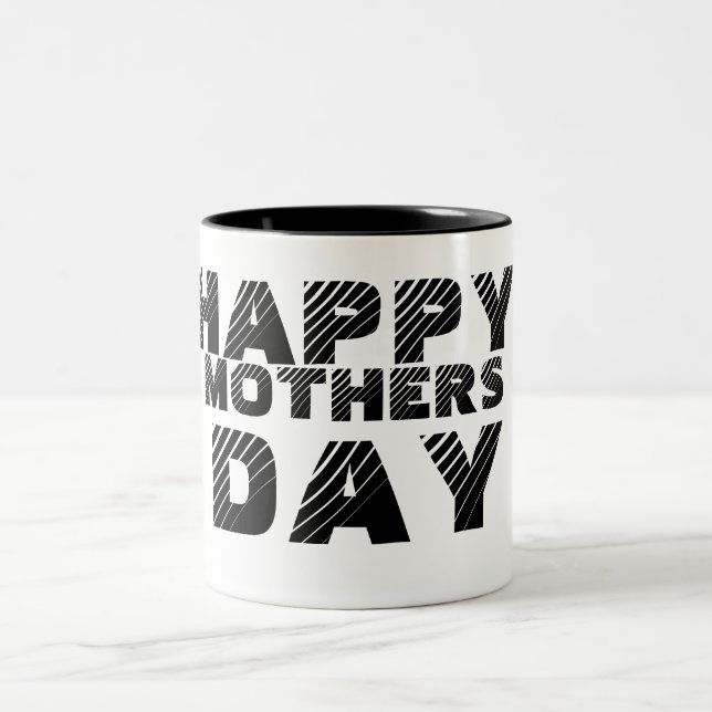 MÜTTERTAG-TASSE ZWEIFARBIGE TASSE (Mittel)