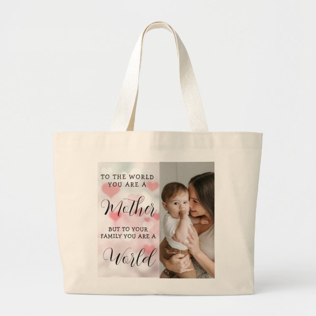 Muttertag Tote Tasche (Vorne)
