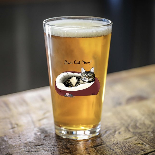 Muttertag vor der Katze Glas (Von Creator hochgeladen)