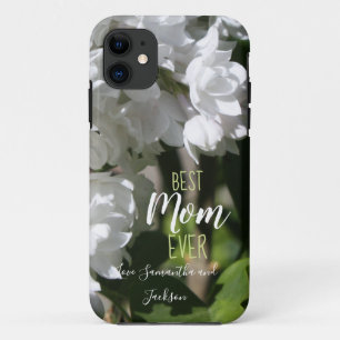 Muttertag Weiße Flieder Beste Mama überhaupt Case-Mate iPhone Hülle