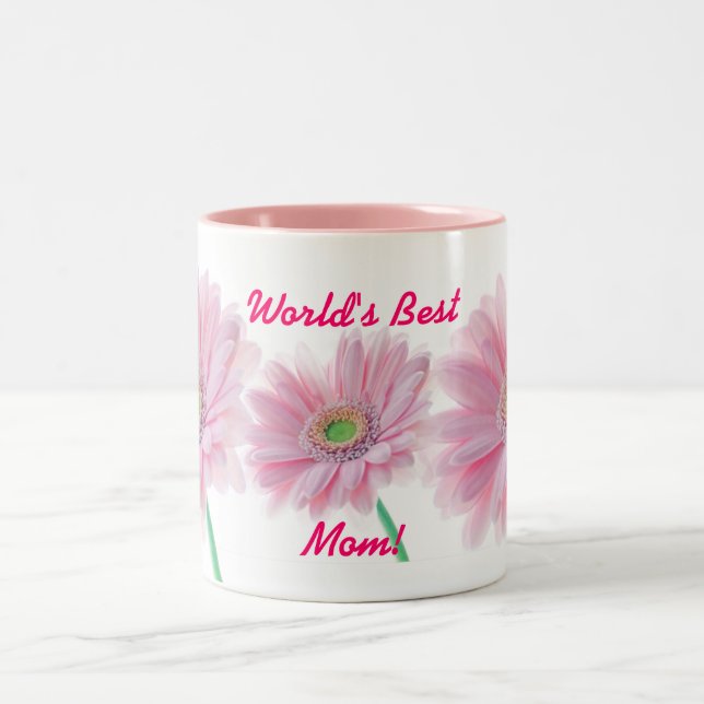 Muttertag Zweifarbige Tasse (Mittel)