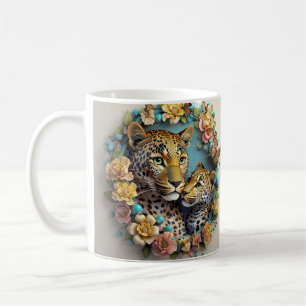 Muttertagprinzerin Leopard Kaffeetasse