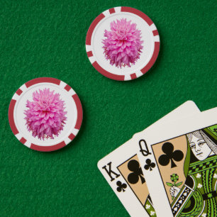 Muttertags Blumen Pokerchips