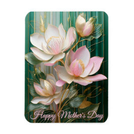 Muttertags-Blüten-Wallpaper Japan Magnolie Magnet