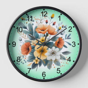 Muttertags-Boho-Blumen Clipart-61983 Uhr