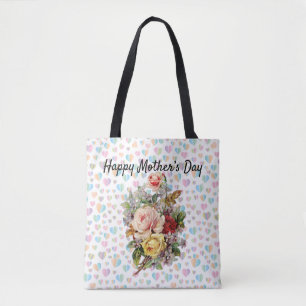 Muttertags-Design Florale Elegante Tasche