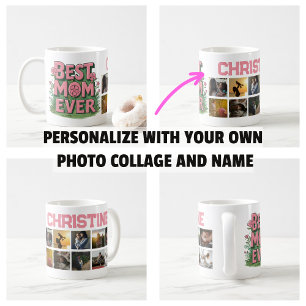 Muttertags-Gifs Beste Mama Aller Zeiten Fotocollag Kaffeetasse
