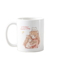 Muttertags-Katzen-Tasse