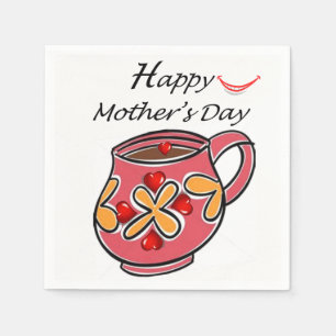 Muttertags-Papier-Servietten Serviette