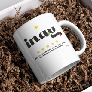 Muttertags-Tasse — Inay 5 Sterne Bewertung Tasse