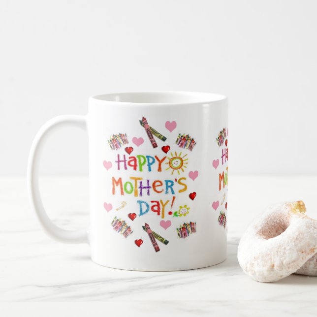 Muttertags-Tassen Kaffeetasse (Mit Donut)
