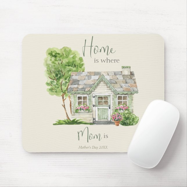 Muttertagsangebot Süße Wasserfarbe Mousepad (Mit Mouse)
