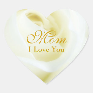 Muttertagsaufkleber Herz-Aufkleber