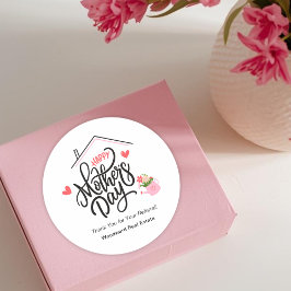 Muttertagsberater Vielen Dank für Ihre Empfehlung! Runder Aufkleber