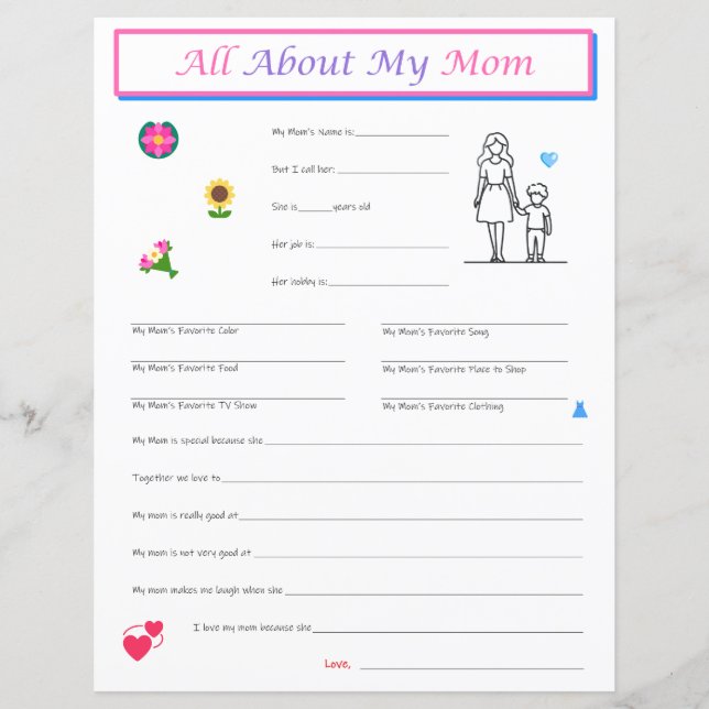 Muttertagsbesprechung Print (Vorderseite)