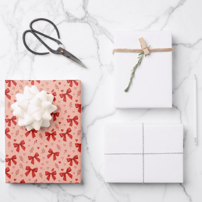 Muttertagsbögen Geschenkpapier Set (Vorderseite)