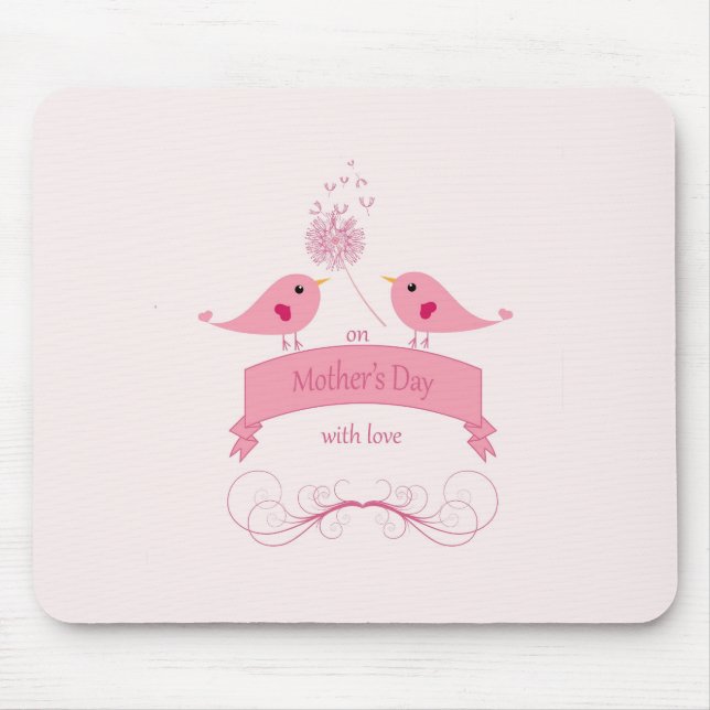 Muttertagsdesign Mousepad (Vorne)