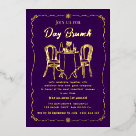 Muttertagsessen Folieneinladung