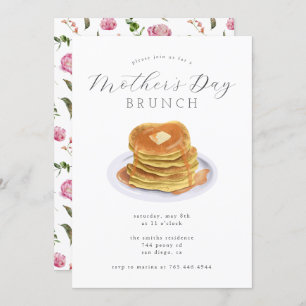 Muttertagsessen   Pancakes Einladung