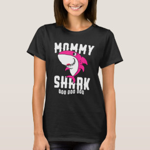 Muttertagsfamilie Mama Shark Funny Mother Match T-Shirt