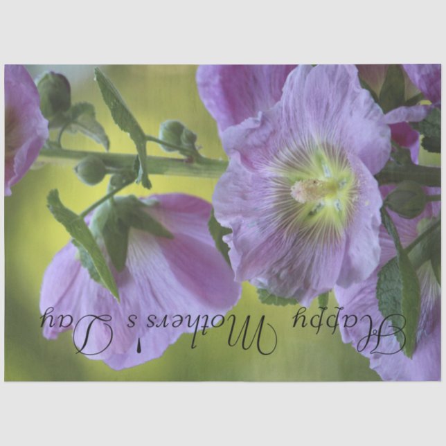 Muttertagsfloralgewebe Seidenpapier (Vorderseite)