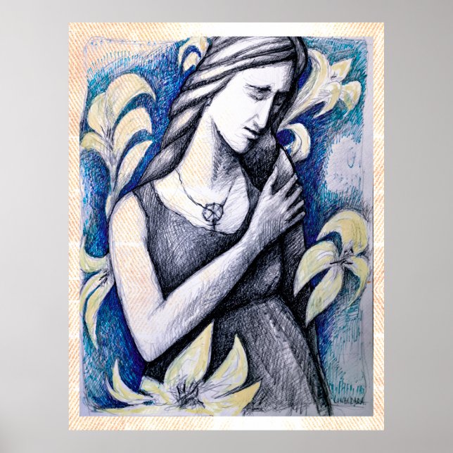 Muttertagsgedicht Poster (Vorne)