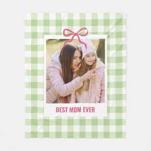 Muttertagsgeschenk Beste Mama Benutzerdefiniertes Fleecedecke
