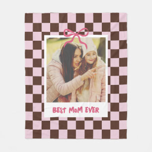 Muttertagsgeschenk Beste Mama Benutzerdefiniertes Fleecedecke