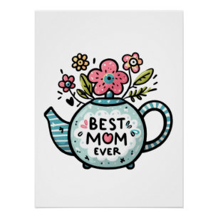 Muttertagsgeschenk   Beste Mama je Poster