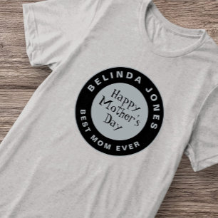 Muttertagsgeschenk der besten Mama Vintag Retro Tri-Blend Shirt