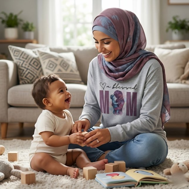 Muttertagsgeschenk : eine gesegnete MUTTER T-Shirt (Von Creator hochgeladen)