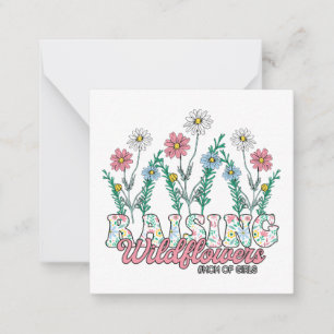 Muttertagsgeschenk Erhöhung der Mama der Wildblu Mitteilungskarte