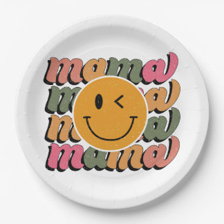 Muttertagsgeschenk | Frohe Mama Pappteller