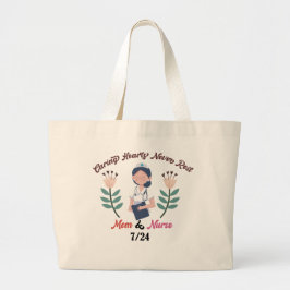 Muttertagsgeschenk für Krankenschwestern Mutter Jumbo Stoffbeutel