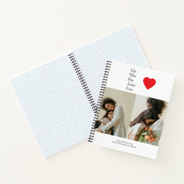Muttertagsgeschenk für Mama, Chef, Lehrer - Notizbuch (Innenseite)