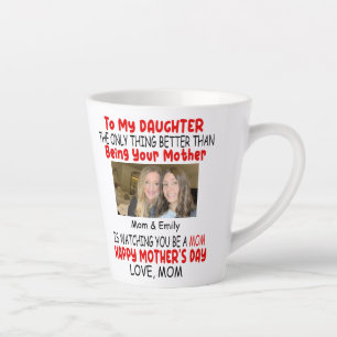 Muttertagsgeschenk für Tochter aus der Mama Milchtasse