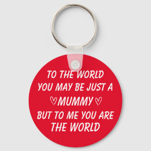 Muttertagsgeschenk, Geburtstagsgeschenk für Mutter Schlüsselanhänger