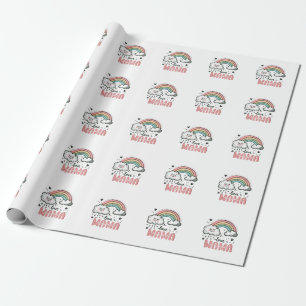 Muttertagsgeschenk I Liebe Mama Geschenkpapier