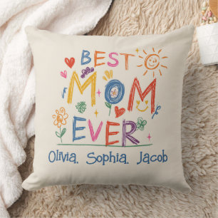 Muttertagsgeschenk, individuelle beste Mama je Kissen