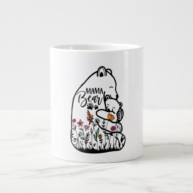 Muttertagsgeschenk - Kaffeetasse Jumbo-Tasse (Vorderseite)