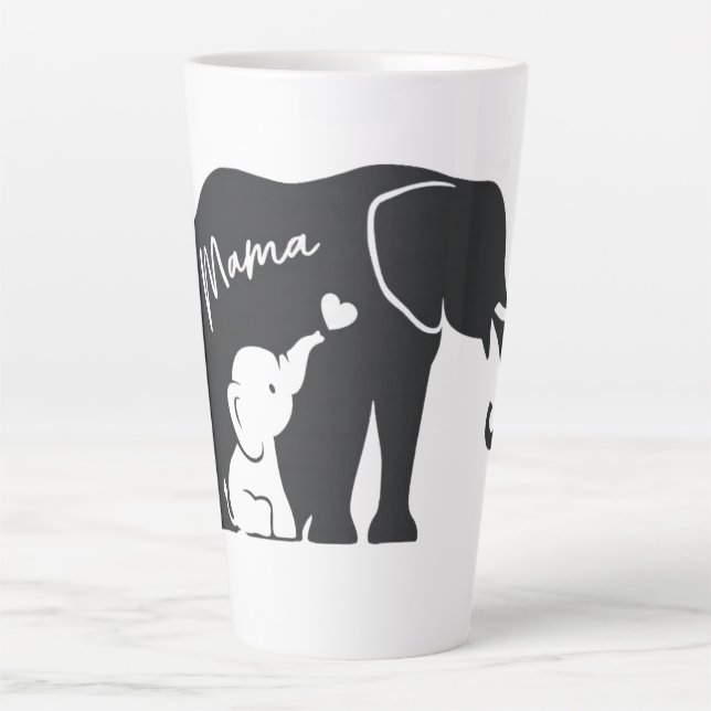 Muttertagsgeschenk - Kaffeetasse Milchtasse (Vorderseite)