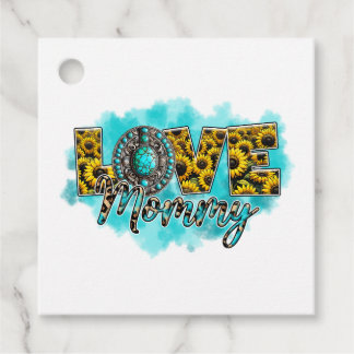 Muttertagsgeschenk | Liebe Floral Mommy Geschenkanhänger