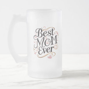 Muttertagsgeschenk Mattglas Bierglas