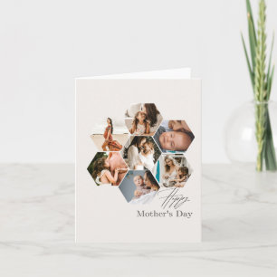 Muttertagsgeschenk Personalisierte MAMMY Fotocolla Karte