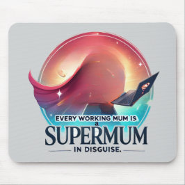 Muttertagsgeschenk Supermum AI Art Mousepad