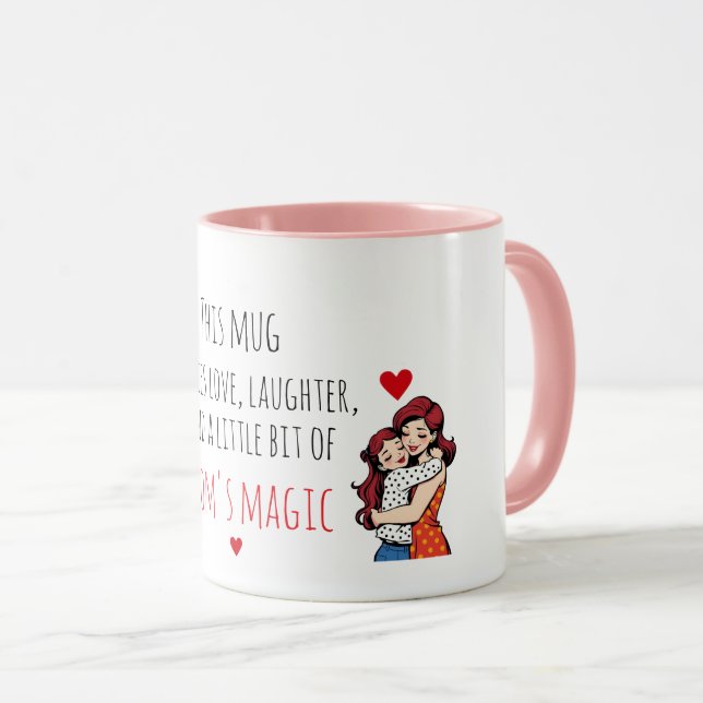 Muttertagsgeschenk Tasse (VorderseiteRechts)