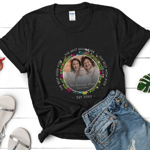 Muttertagsgeschenk unvergessliches Familienfoto be T-Shirt