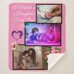 Muttertagsgeschenk von Daughter_Sherpa Blanket Sherpadecke